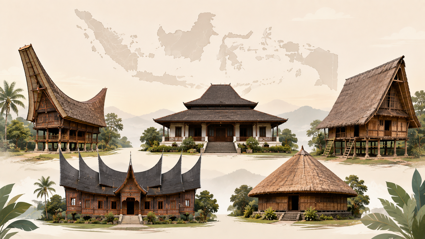 Konsep Kosmologi dalam Arsitektur Tradisional Indonesia