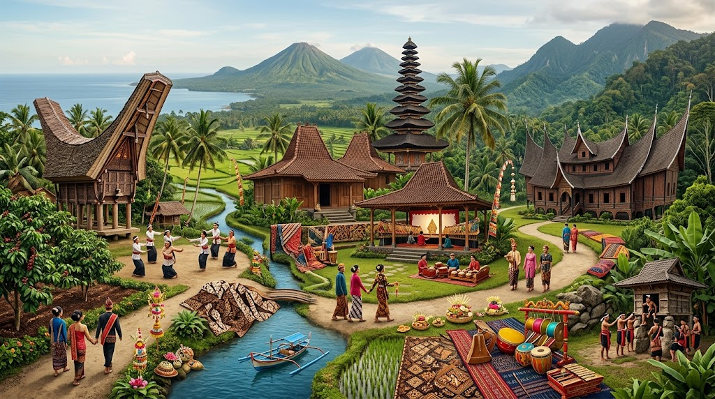 Karakteristik Budaya Nusantara dan Nilai Filosofisnya