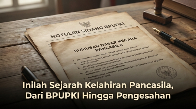 Inilah Sejarah Kelahiran Pancasila, Dari BPUPKI Hingga Pengesahan